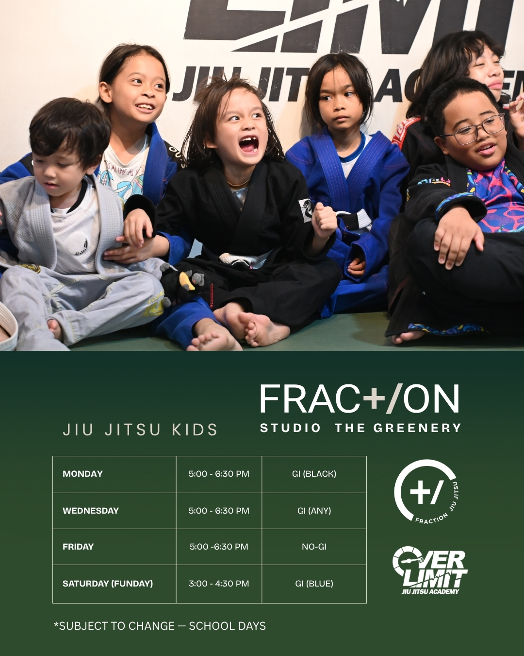 The Greenery Kids Jiu Jitsu